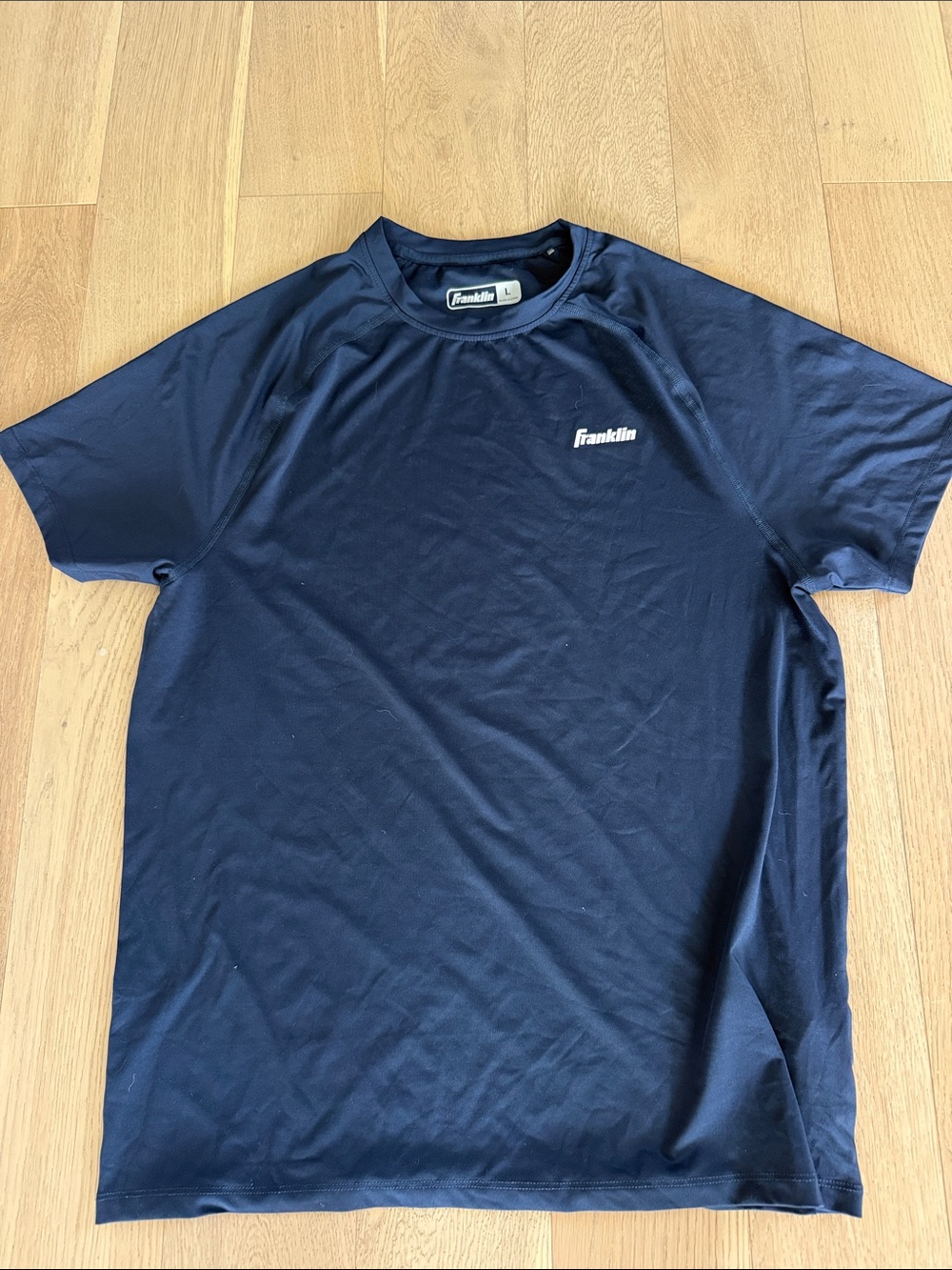 Franklin Men's Short Sleeve Navy Performance Tee